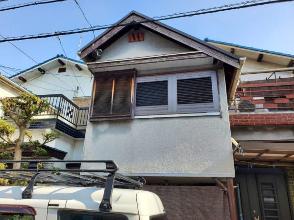 八尾市にて屋根葺き替え外壁断熱塗装工事